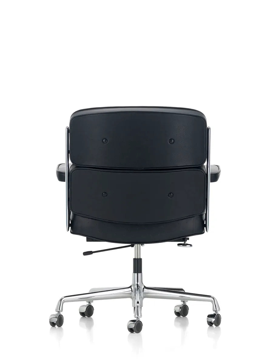 Lobby Chair ES 104 kontorsstol, svart läder från Vitra - 4 - Jacobsen Plus