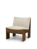 Tenon Loungefåtölj, rökt ek från New Works
