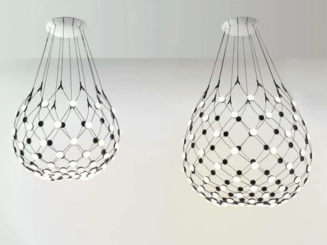Mesh LED Pendellampa, Ø55 från Luceplan - 1 meter ledning - Jacobsen Plus