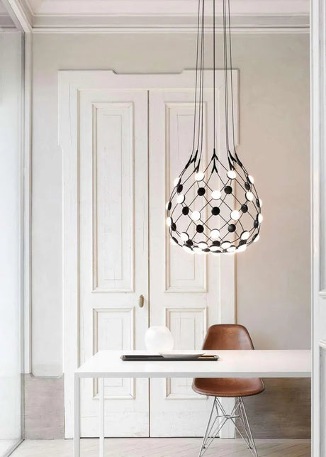 Mesh LED Pendellampa, Ø55 från Luceplan - 1 meter ledning - Jacobsen Plus