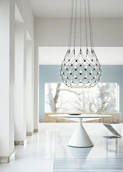 Mesh LED pendel Ø80 från Luceplan - 1 meter ledning - Jacobsen Plus
