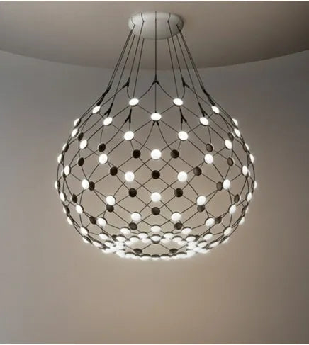 Mesh LED pendel Ø100 från Luceplan - 1 meter ledning - Jacobsen Plus