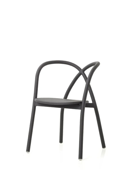 Ming trädgårdsstol, svart från Stellar Works - Jacobsen Plus