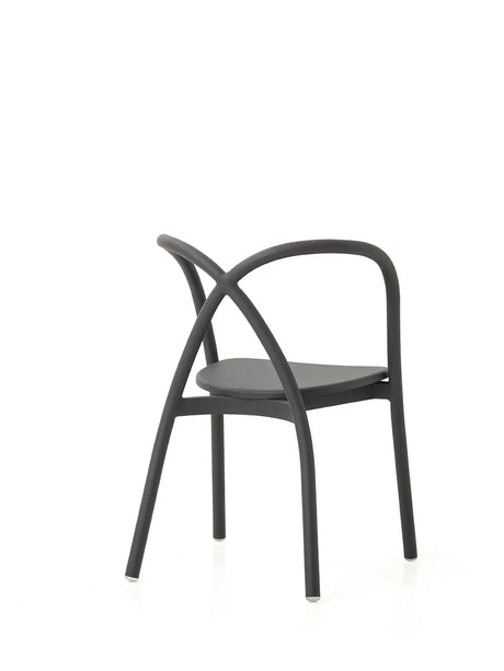 Ming trädgårdsstol, svart från Stellar Works - 3 - Jacobsen Plus