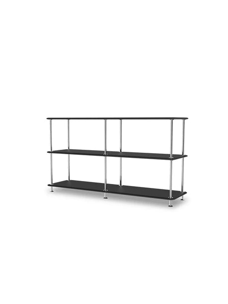 Montana Free Bokhylla 220000, krom - Black - Jacobsen Plus