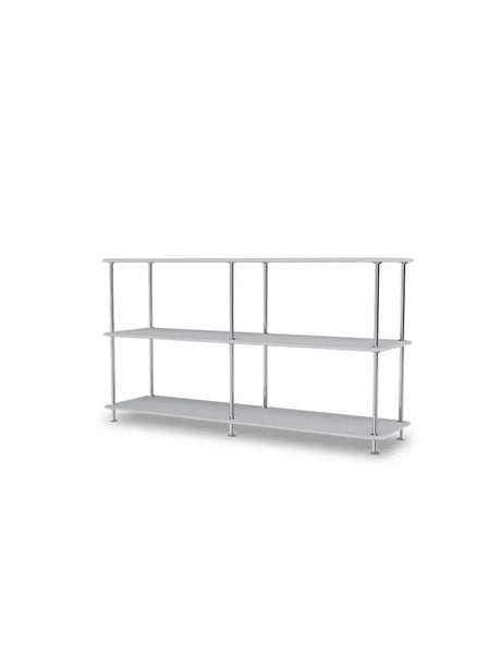 Montana Free Bokhylla 220000, krom - Black - Jacobsen Plus