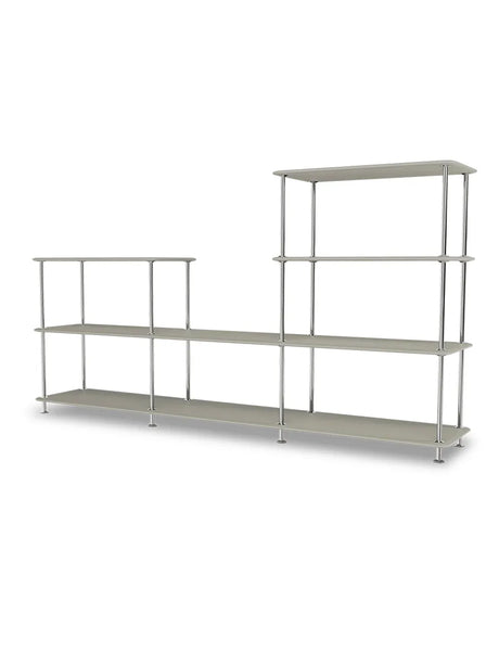 Montana Free Bokhylla 312000, krom - Black - Jacobsen Plus