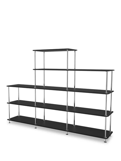 Montana Free Bokhylla 342000, krom - Black - Jacobsen Plus