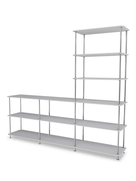 Montana Free Bokhylla 522000, krom - Black - Jacobsen Plus