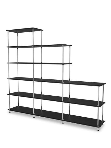Montana Free Bokhylla 542000, krom - Black - Jacobsen Plus