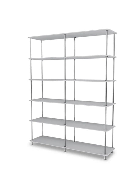 Montana Free Bokhylla 550000, krom - New white - Jacobsen Plus