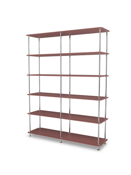 Montana Free Bokhylla 550000, krom - New white - Jacobsen Plus