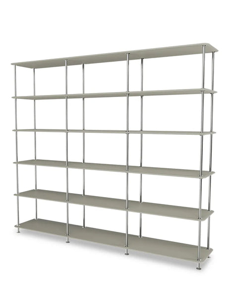 Montana Free Bokhylla 555000, krom - Black - Jacobsen Plus