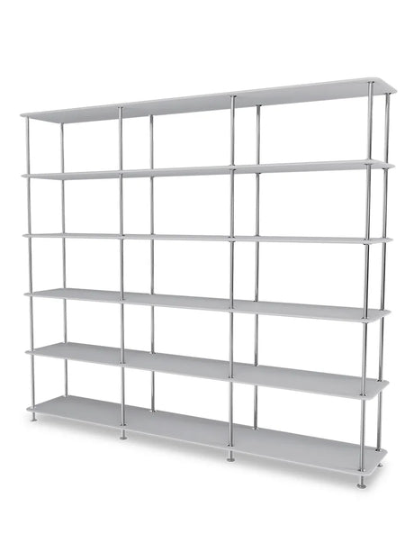 Montana Free Bokhylla 555000, krom - Black - Jacobsen Plus