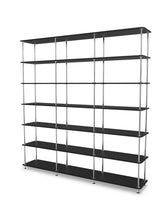 Montana Free Bokhylla 666000, krom - Black - Jacobsen Plus