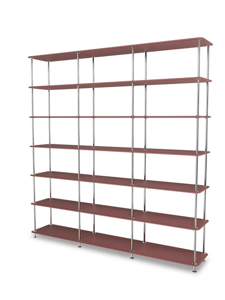 Montana Free Bokhylla 666000, krom - New white - Jacobsen Plus