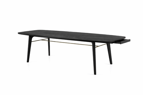 Utility Matbord 210cm, svart ek från Stellar Works - 1 - Jacobsen Plus
