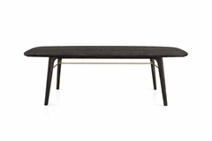 Utility Matbord 180cm, ek Onyx från Stellar Works