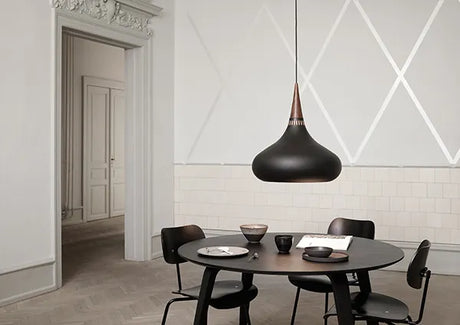 Orient Pendel, svart från Fritz Hansen - P1 (Ø225mm) - Jacobsen Plus