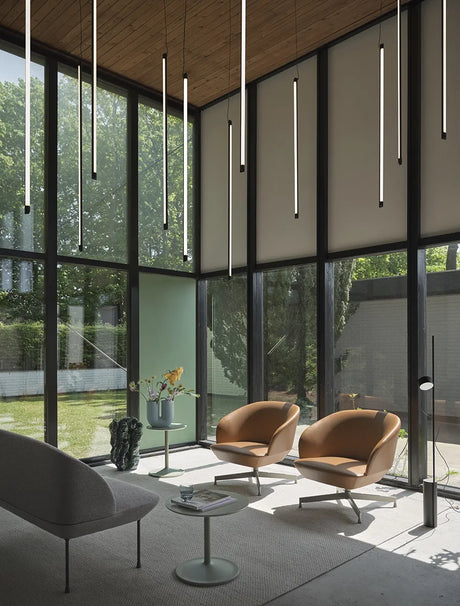 Fine Suspension lampa, 120 cm från Muuto - Black - Jacobsen Plus