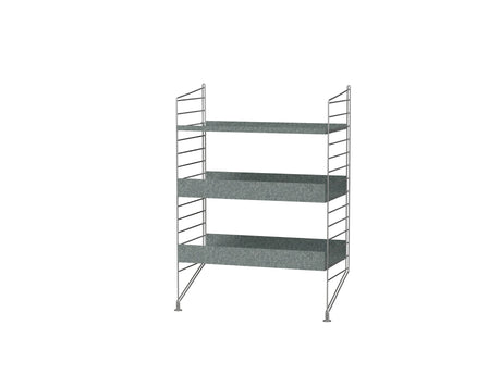 Outdoor B, bokhylla för utomhusbruk från String - Jacobsen Plus