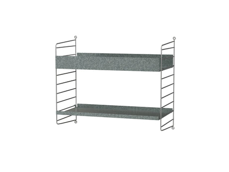Outdoor D, bokhylla för utomhusbruk från String - Jacobsen Plus