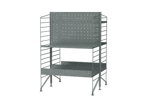 Outdoor J, utomhusbokhylla från String - Jacobsen Plus