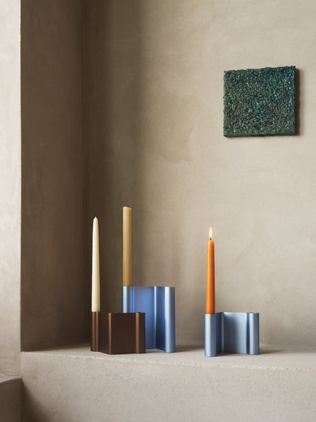 Pair Ljusstake, H18 från Muuto - Grön - Jacobsen Plus