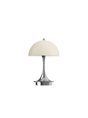 Panthella 160 Portable V3, krom beige av Verner Panton