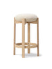 Pioneer Bar Stool, lackerad ek/zero 0001 från Fredericia Furniture