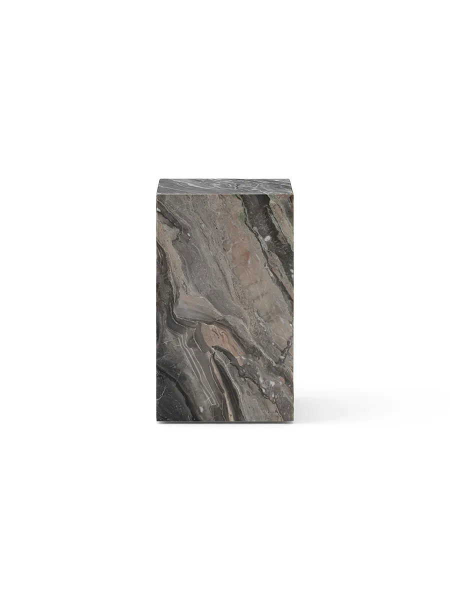 Plinth Tall, grå Galaxy Marble från Audo Copenhagen