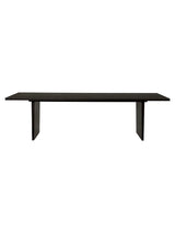 Private Matbord, 260x100 cm från GUBI - Brown-Black Ash - Jacobsen Plus