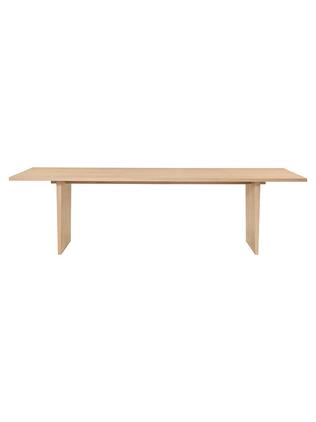 Private Matbord, 260x100 cm från GUBI - Light Stained Oak - Jacobsen Plus