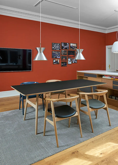 Snedkergården - RM13 Matbord, obehandlad ek, 80x200 cm - 2 - Jacobsen Plus