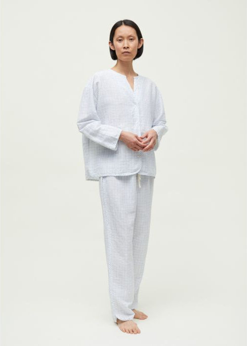 Pyjamas Check, mix blå bell från Aiayu - 1 - Jacobsen Plus