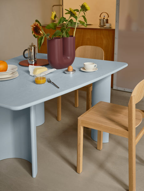 Re-Norm matbord, 130 cm från Muuto - Light Blue - Jacobsen Plus