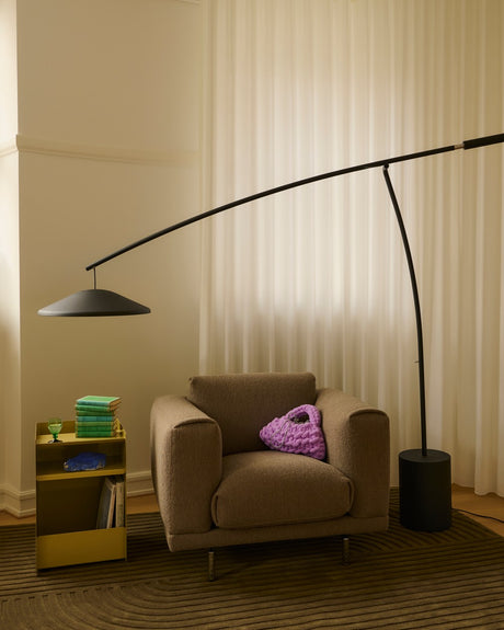 Muuto - Contra golvlampa, svart - 3 - Jacobsen Plus