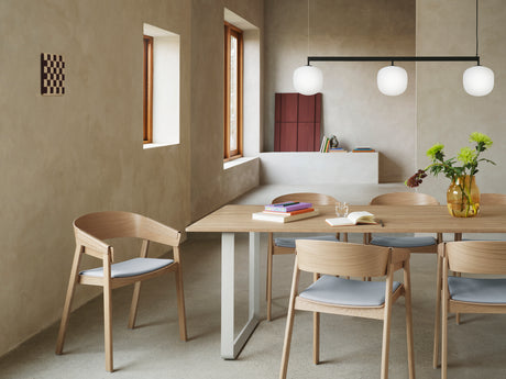 70/70 Bord från Muuto - 170 x 85 cm / Solid Oak Grey - Jacobsen Plus