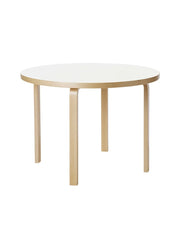 Aalto Table Round 90A, Ø100 cm från Artek