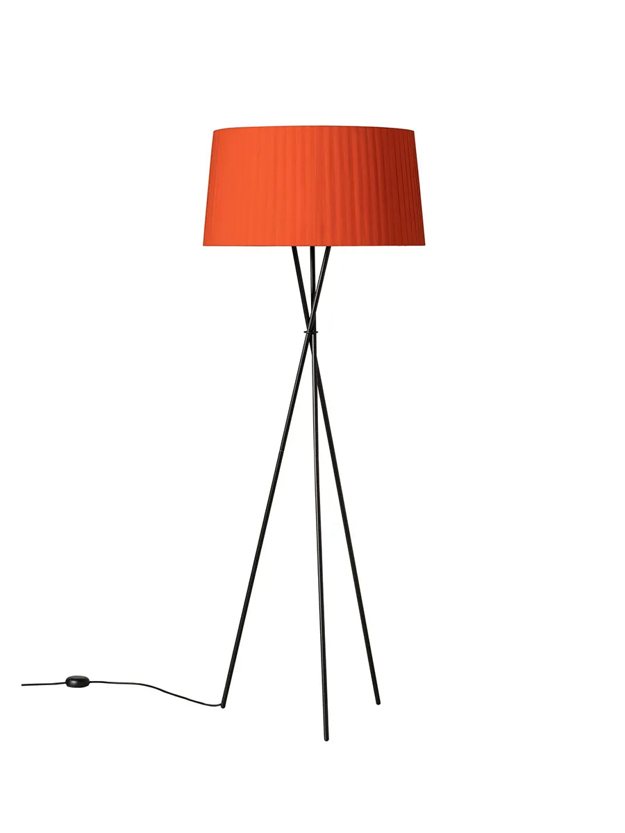Tripode Golvlampa från Santa and Cole, röd-amber (G5) - 2 - Jacobsen Plus