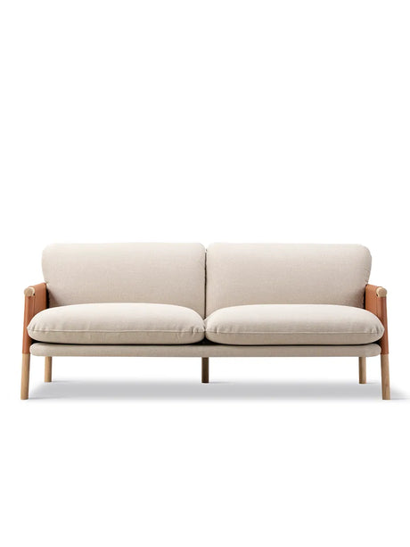 Savannah Soffa, grand linne/max 95 från Fredericia Furniture - Jacobsen Plus