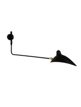 Big Vägglampa med 1 vridbar rak arm av Serge Mouille - 1 - Jacobsen Plus