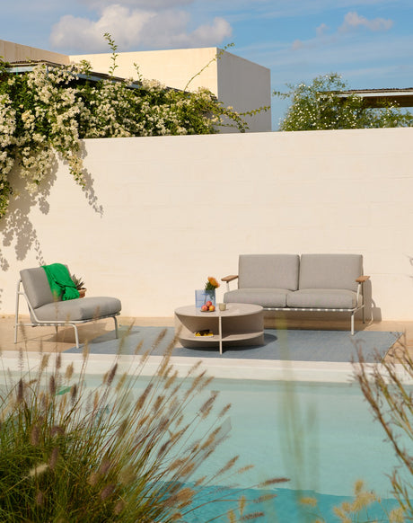 Settle Outdoor Soffa, 2-sits från Muuto - Dark green - Jacobsen Plus