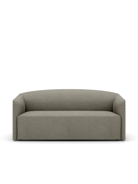 Shore Soffa 2-sits med förlängd Base, mörk taupe från New Works - Jacobsen Plus