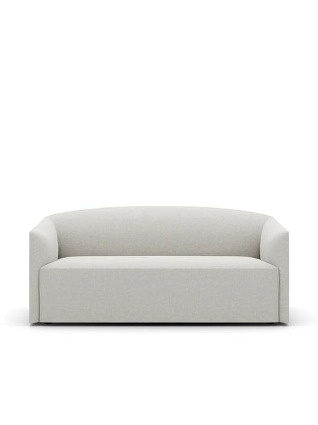 Shore 2-sitssoffa med förlängd bas, Quill från New Works - Jacobsen Plus