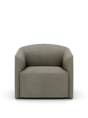 Shore loungestol med förlängd Base, mörk taupe från New Works