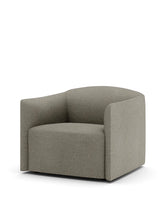 Shore loungestol med förlängd Base, mörk taupe från New Works - 4 - Jacobsen Plus