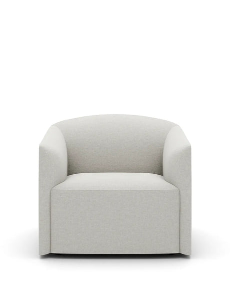 Shore Loungefåtölj med Extended Base, quill från New Works - Jacobsen Plus
