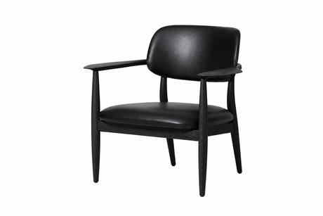 Slow loungestol, onyx ek Caress 1509 HR från Stellar Works - 1 - Jacobsen Plus