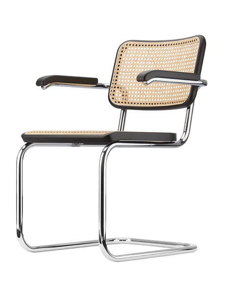S 64 V Matstol från Thonet - Sortlakeret bøg - Jacobsen Plus